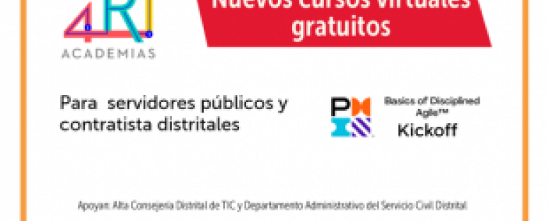 Disponibles nuevos cursos gratuitos del PMI para servidores públicos y contratistas distritales